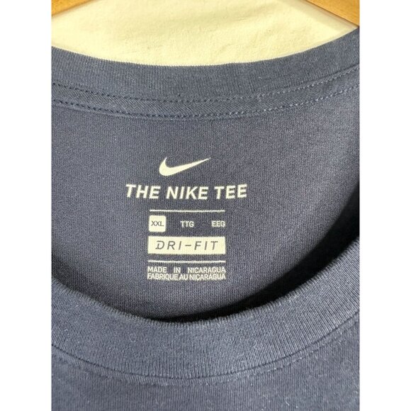 Nike "Texans" Short Sleeve‎ Shirt size XXL Blue - Picture 2 of 6